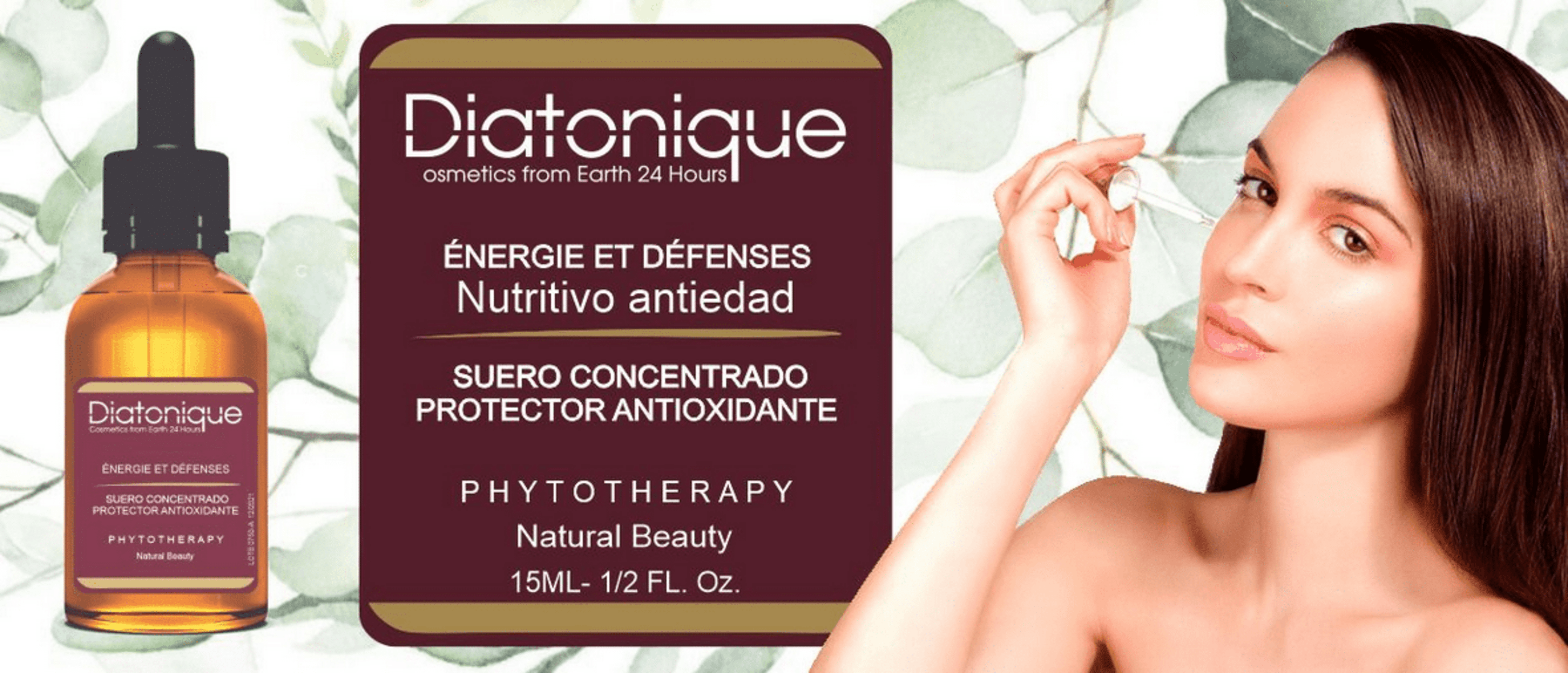 Serum Concentrado Reparador Nutritivo Anti Edad 100% Natural Diatonique 15ml - 2