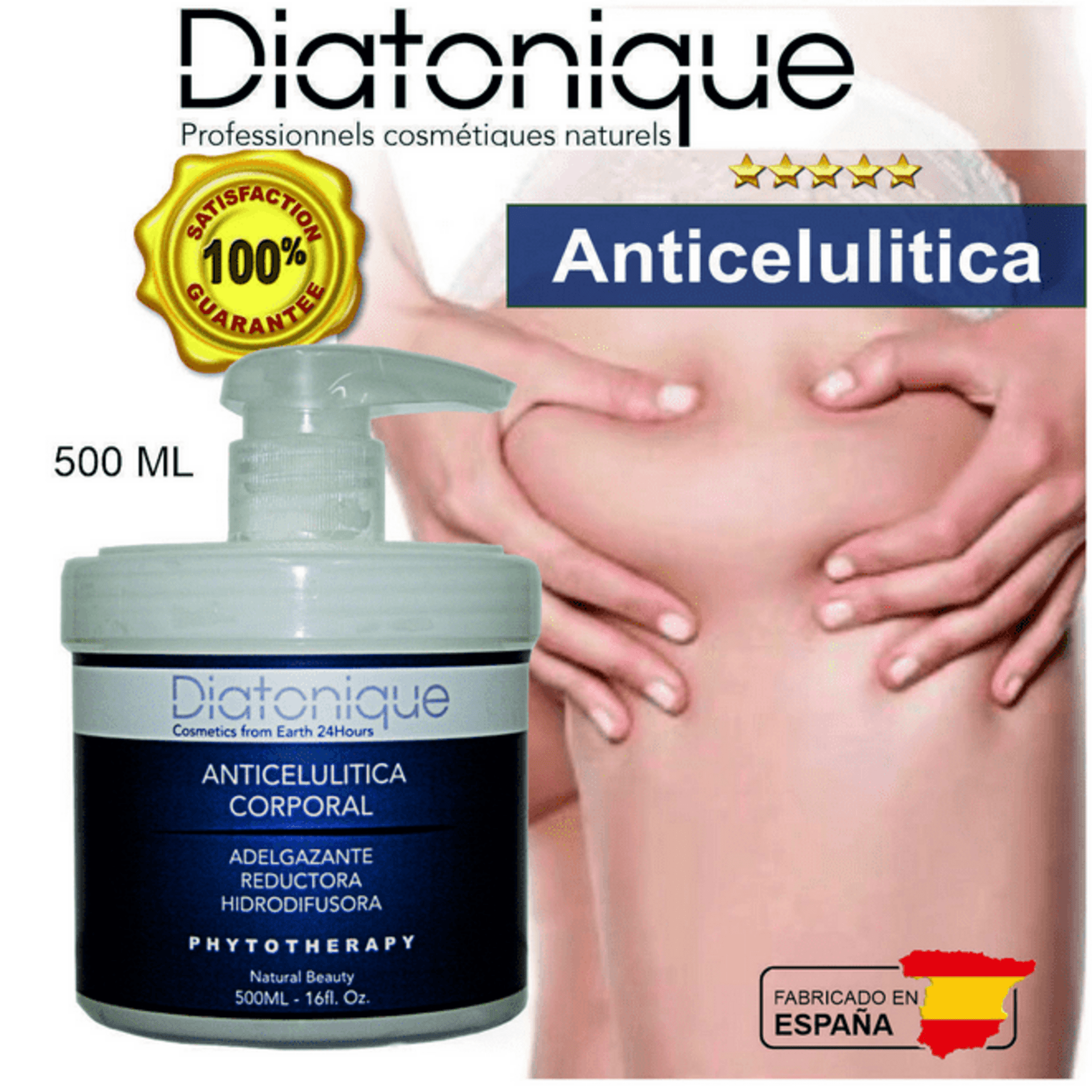 Crema Anticelulítica Profesional Diatonique 500ml - Reductora - 3