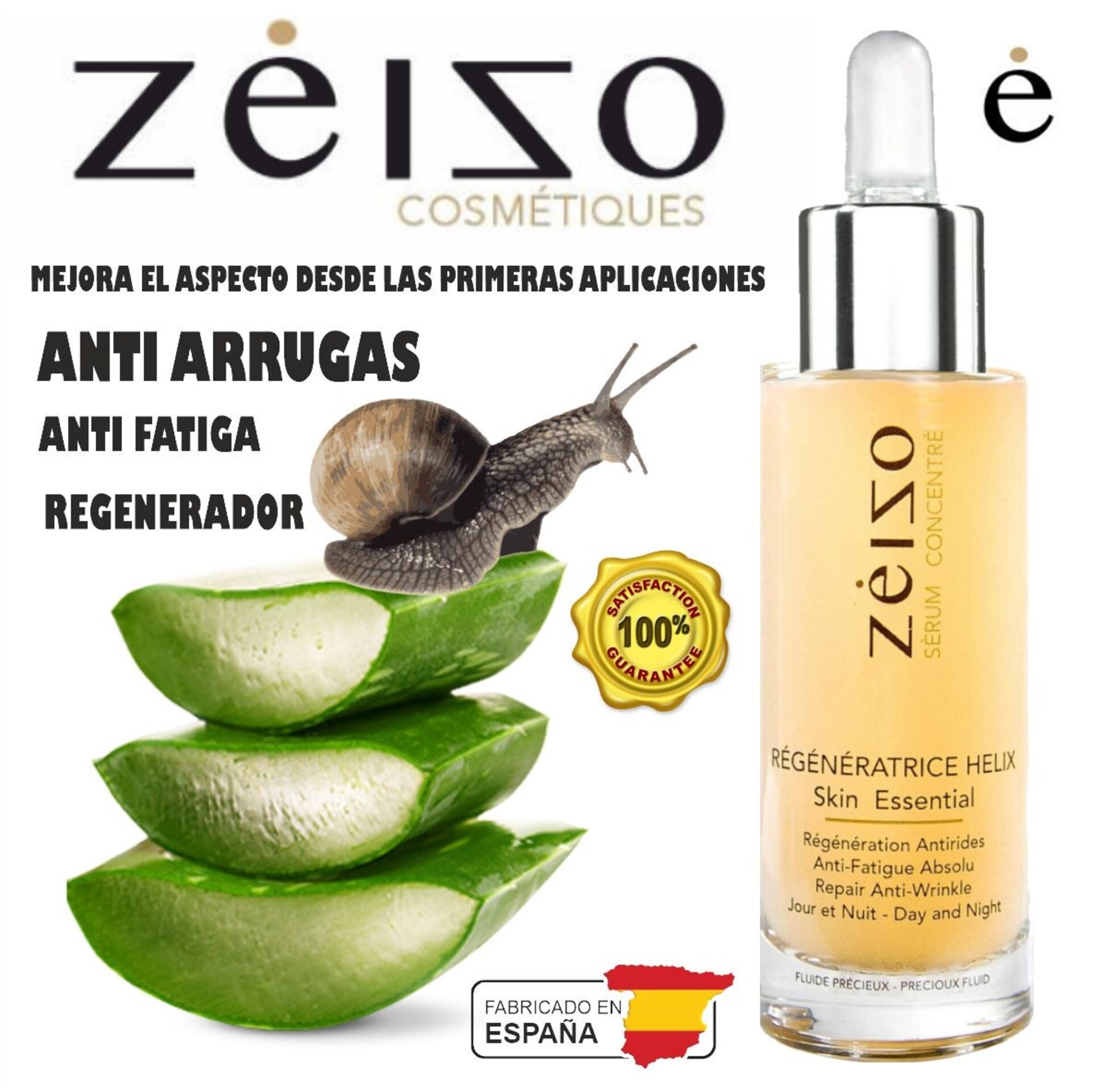 Suero Antiedad Efecto Fhas Helix Aspersa Zeizo 30 ml - 2