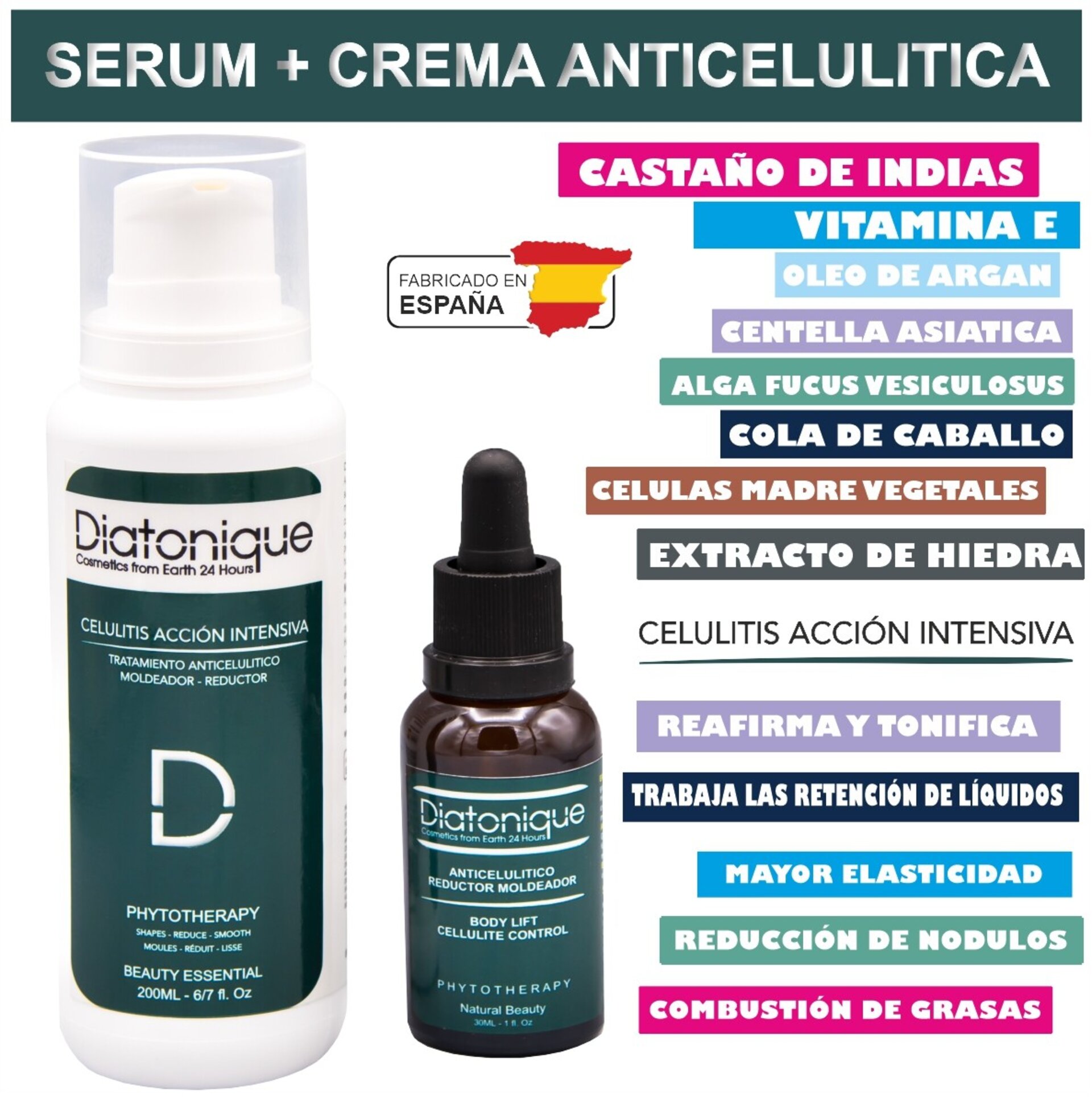 Tratamiento Anticelulítico Intensivo de Shock 21 días - Crema y Serum - 5
