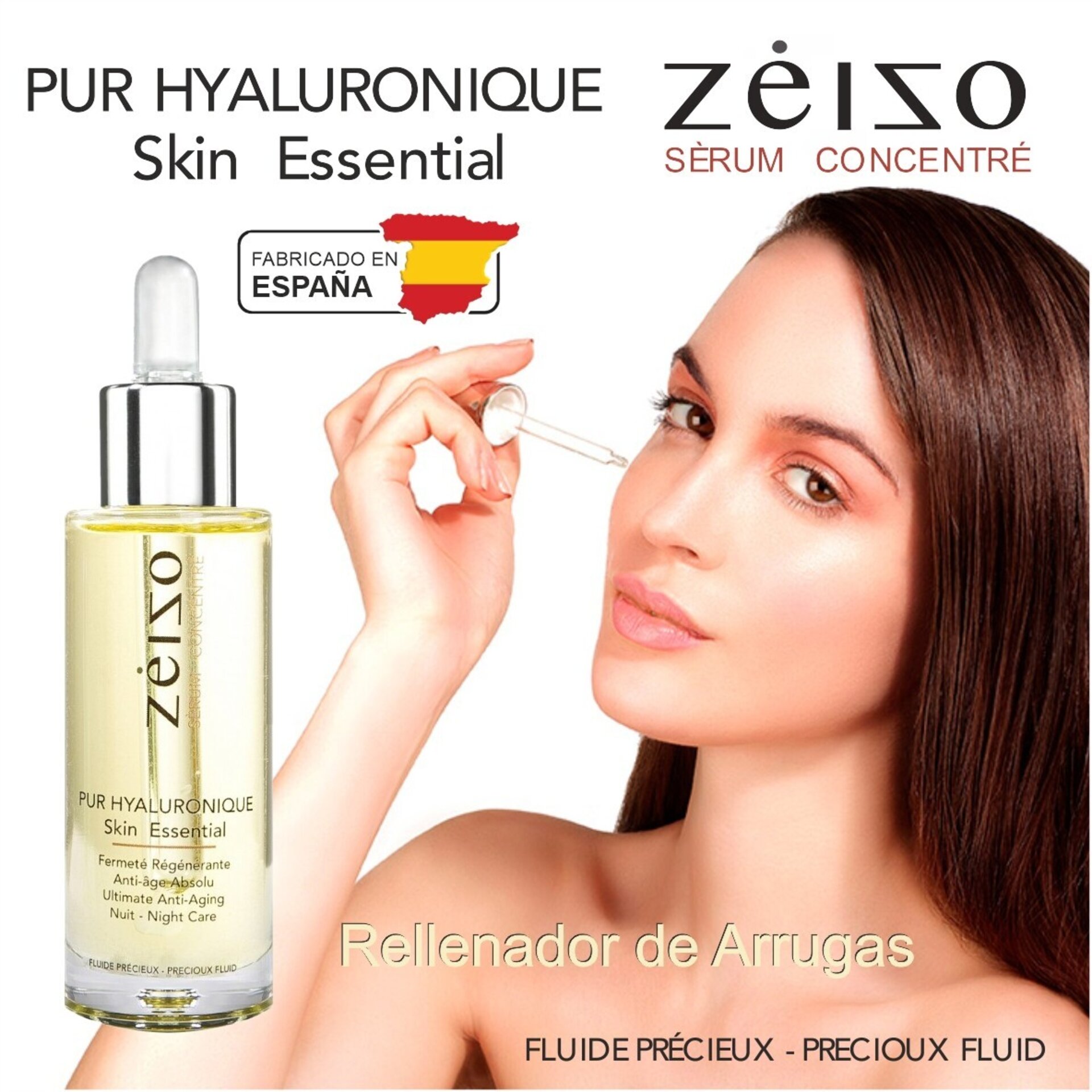 Zeizo Serum Ácido Hialurónico Concentrado Reparador Antiarrugas 30 ml - 2