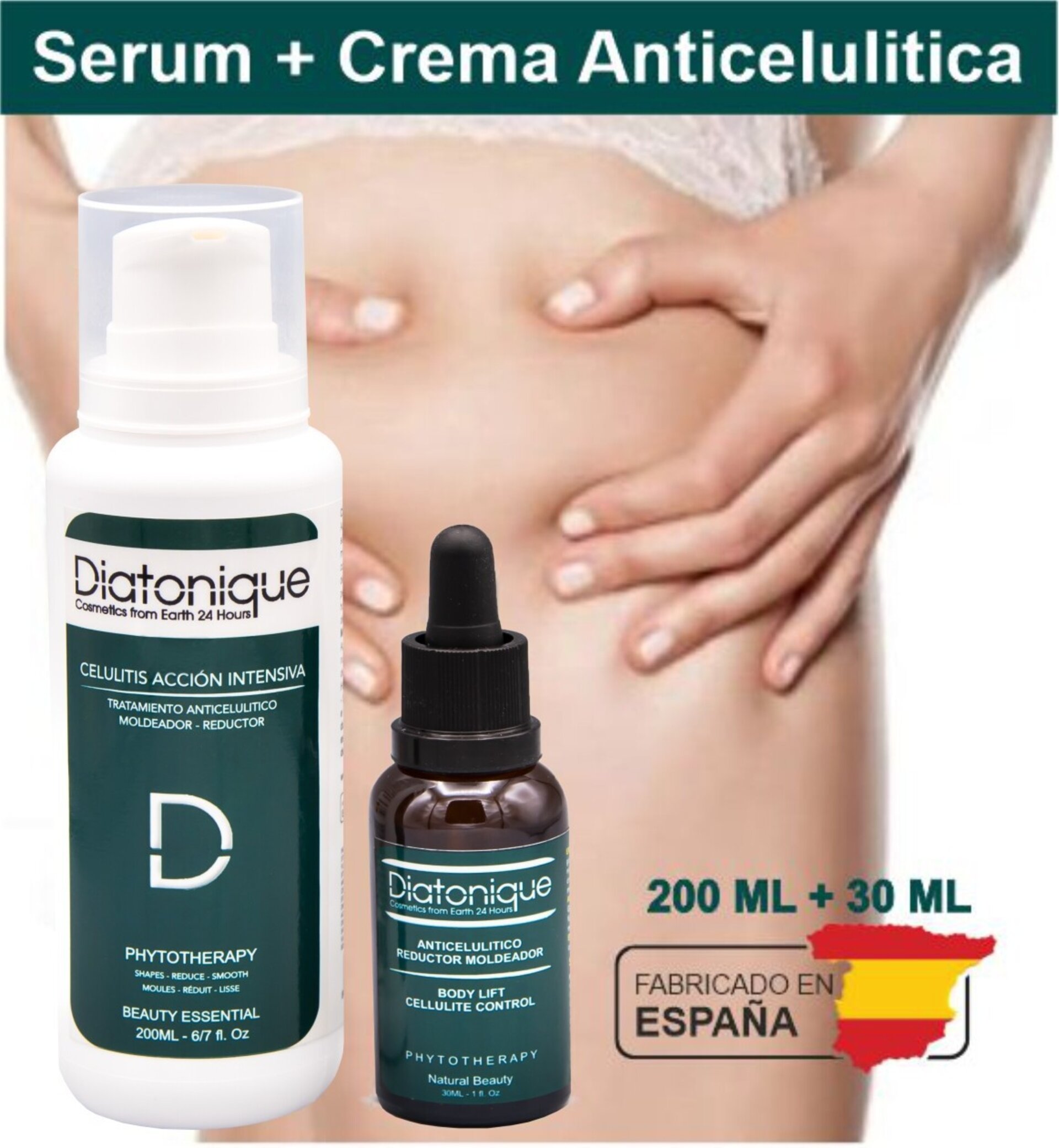 Tratamiento Anticelulítico Intensivo de Shock 21 días - Crema y Serum - 4