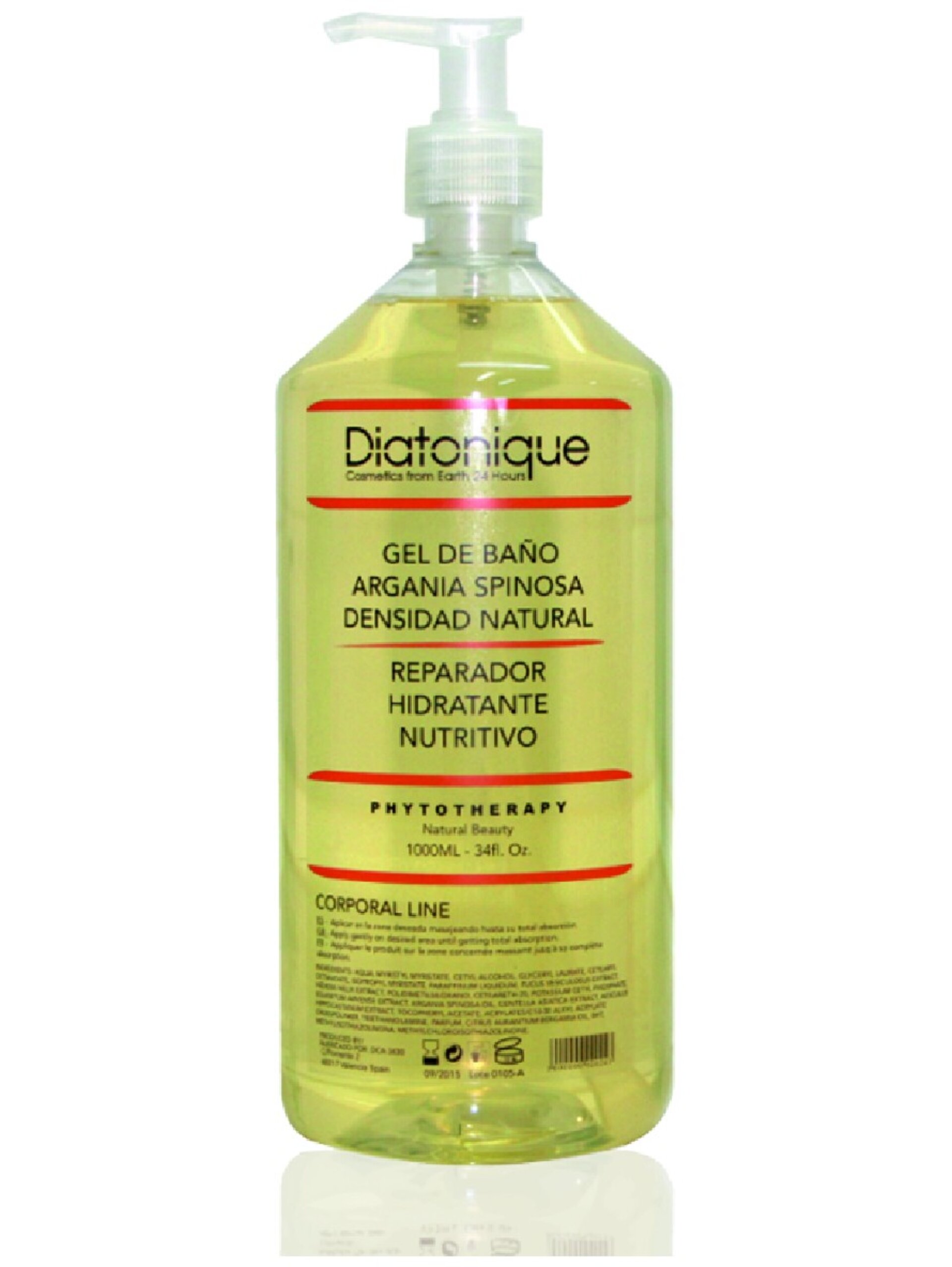 Gel de Ducha Argán Argania Spinosa Diatonique 1000 ml - Suavidad y regeneración - 5