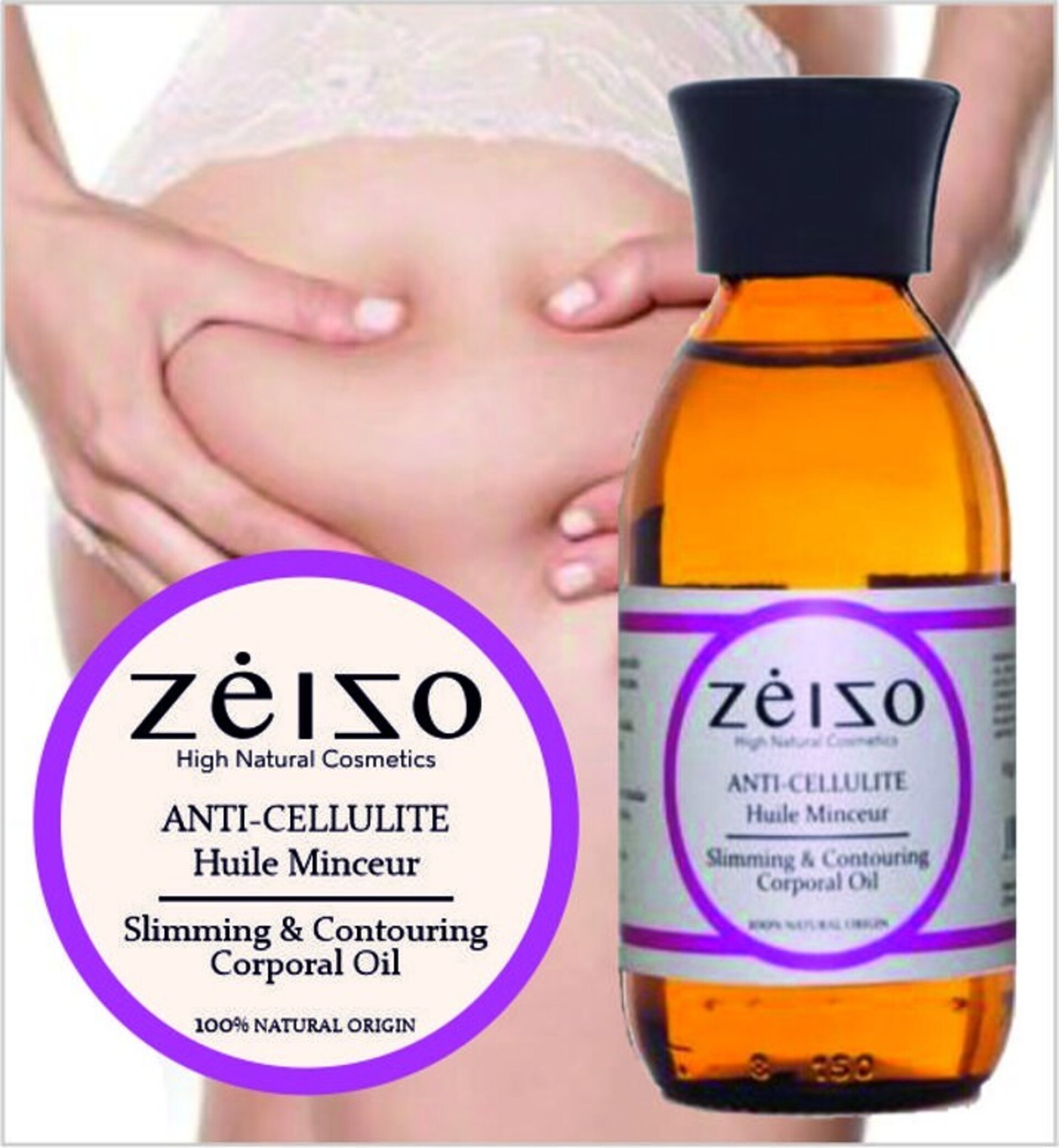 Aceite anti celulítico concentrado Zeizo 150 ml - 3