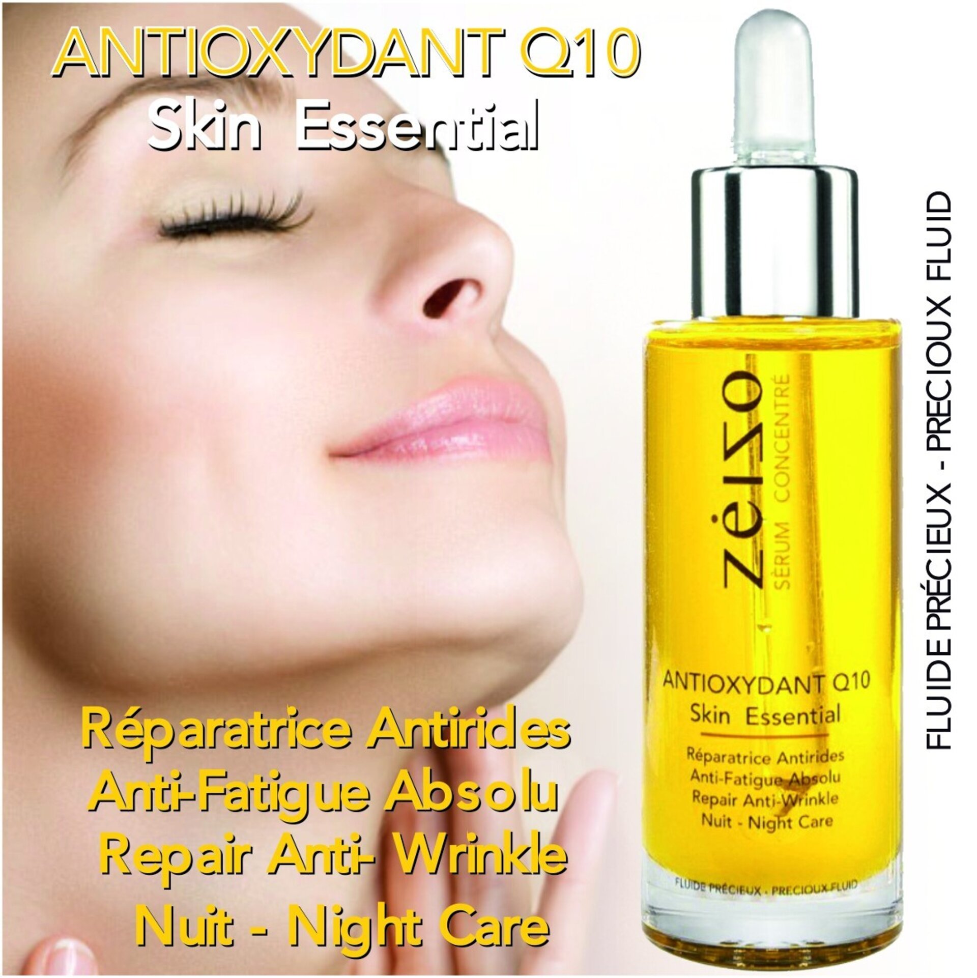 Serum antioxidante Zeizo con Coenzima Q10, ácido hialurónico y vitamina E - 5